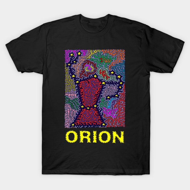 Constellation Orion T-Shirt by NightserFineArts